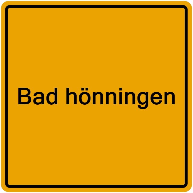 Einwohnermeldeamt24 Bad hönningen